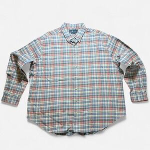 Polo Ralph Lauren Classic Fit Brushed Plaid Button Up Size 3XB